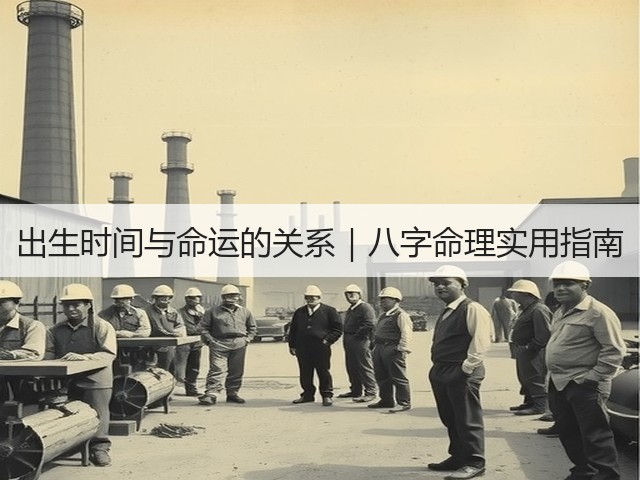 出生时间与命运的关系|八字命理实用指南(图3) 出生时间与命运的关系|八字命理实用指南(图3)