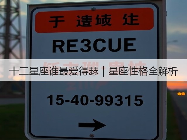 十二星座谁最爱得瑟|星座性格全解析(图2) 十二星座谁最爱得瑟|星座性格全解析(图2)