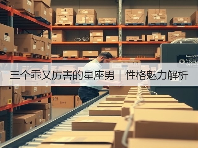 三个乖又厉害的星座男|性格魅力解析(图1) 三个乖又厉害的星座男|性格魅力解析(图1)