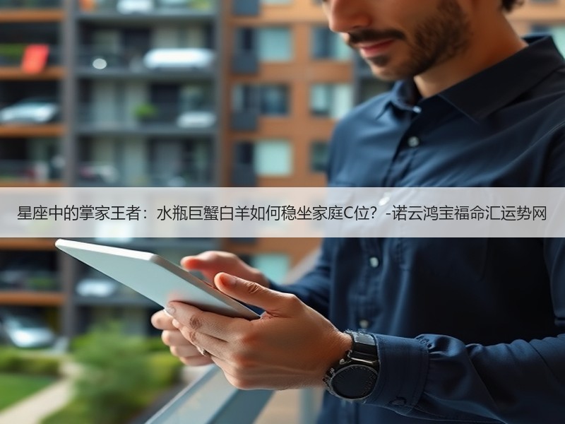 星座中的掌家王者：水瓶巨蟹白羊如何稳坐家庭C位？-诺云鸿宝福命汇运势网