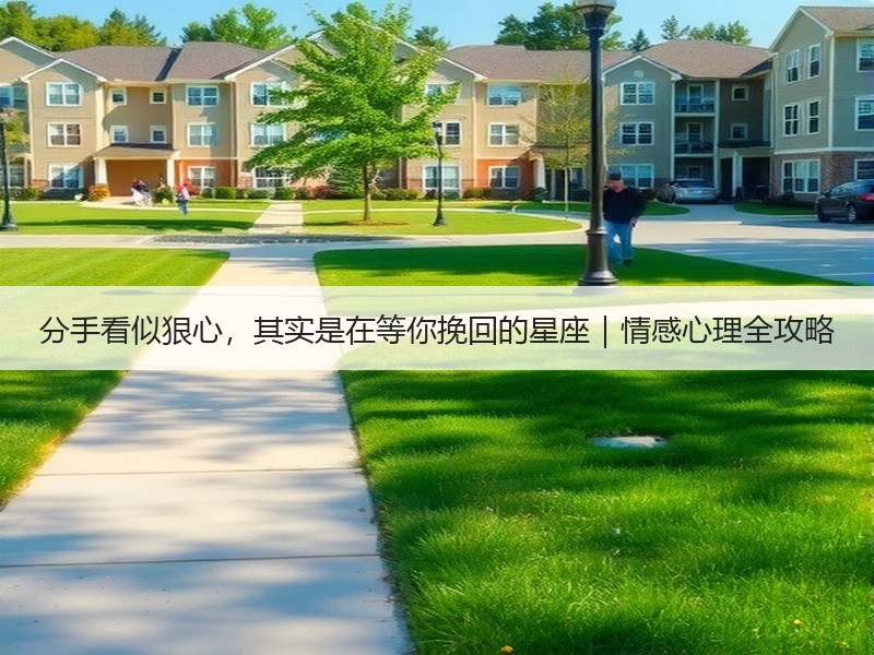 分手看似狠心，其实是在等你挽回的星座｜情感心理全攻略