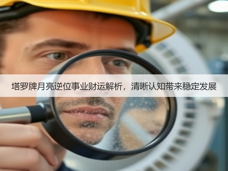 塔罗牌月亮逆位事业财运解析，清晰认知带来稳定发展