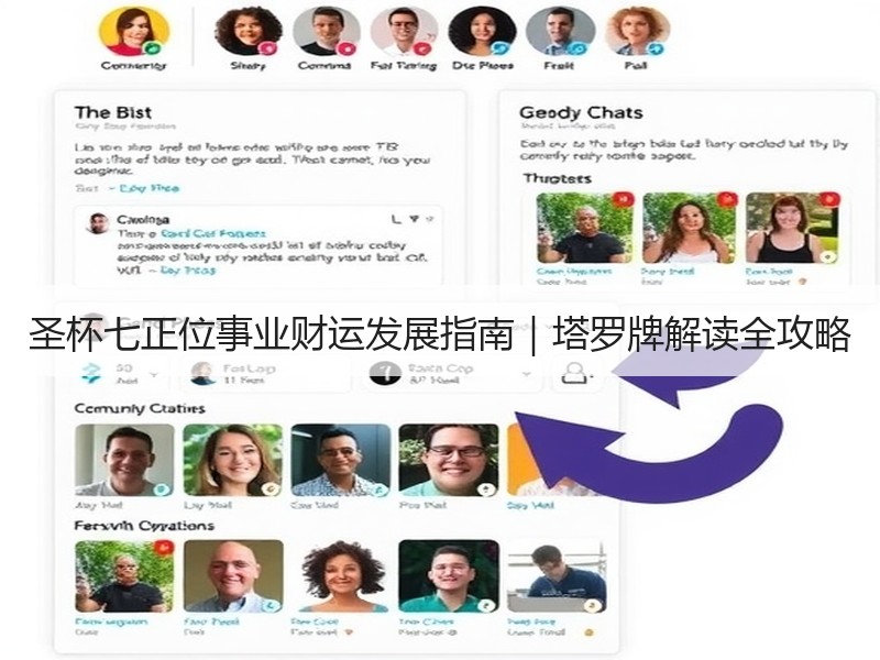 圣杯七正位事业财运发展指南｜塔罗牌解读全攻略