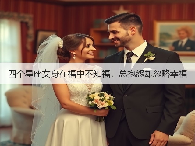 四个星座女身在福中不知福,总抱怨却忽略幸福(图2) 四个星座女身在福中不知福,总抱怨却忽略幸福(图2)