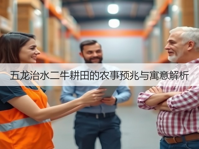 五龙治水二牛耕田的农事预兆与寓意解析(图1) 五龙治水二牛耕田的农事预兆与寓意解析(图1)
