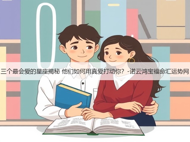 三个最会爱的星座揭秘 他们如何用真爱打动你?-诺云鸿宝福命汇运势网(图2) 三个最会爱的星座揭秘 他们如何用真爱打动你?-诺云鸿宝福命汇运势网(图2)
