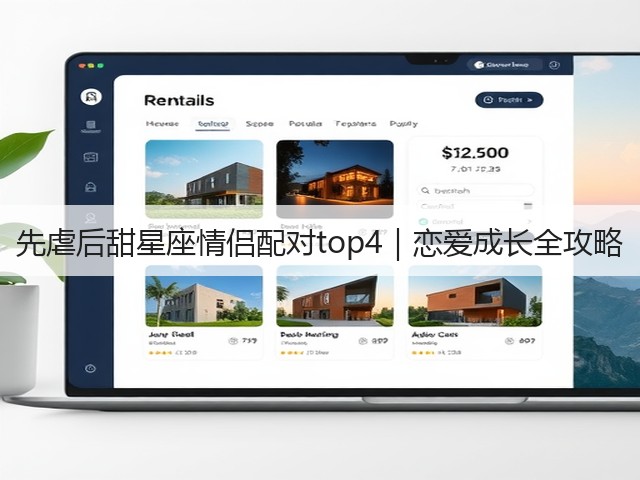 先虐后甜星座情侣配对top4｜恋爱成长全攻略(图1)