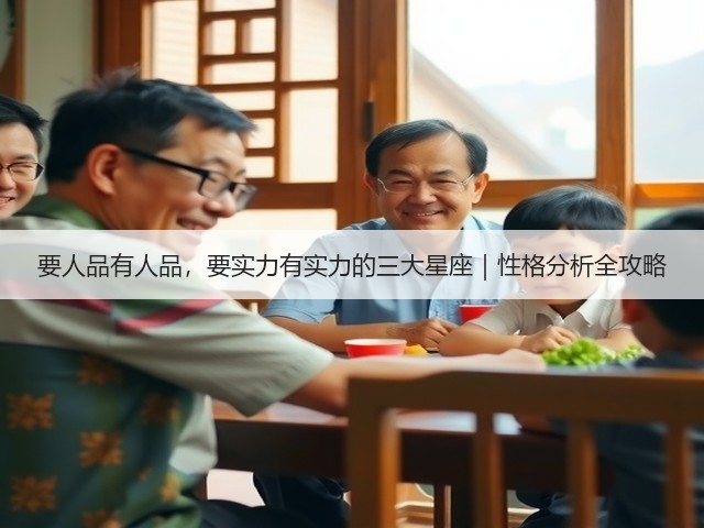 要人品有人品,要实力有实力的三大星座|性格分析全攻略(图2) 要人品有人品,要实力有实力的三大星座|性格分析全攻略(图2)