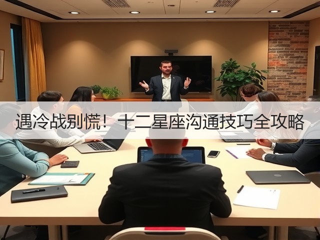 遇冷战别慌!十二星座沟通技巧全攻略(图2) 遇冷战别慌!十二星座沟通技巧全攻略(图2)