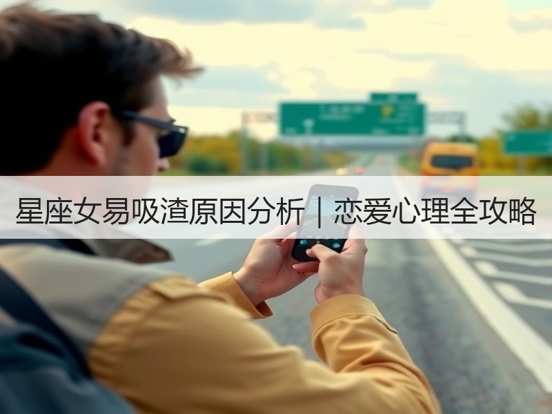 星座女易吸渣原因分析｜恋爱心理全攻略