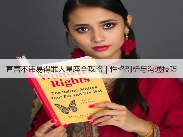 直言不讳易得罪人星座全攻略|性格剖析与沟通技巧(图3) 直言不讳易得罪人星座全攻略|性格剖析与沟通技巧(图3)