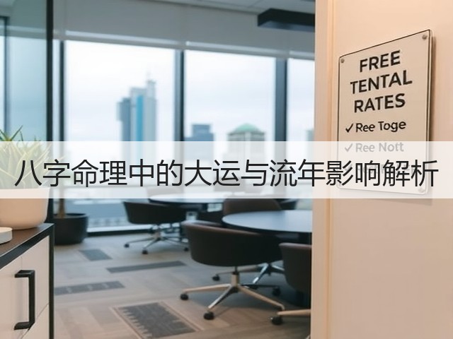 八字命理中的大运与流年影响解析(图2) 八字命理中的大运与流年影响解析(图2)
