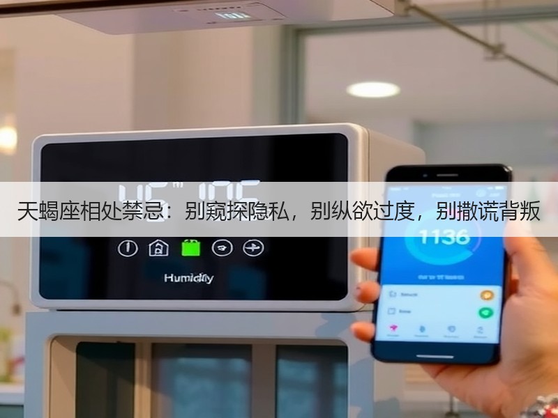 天蝎座相处禁忌：别窥探隐私，别纵欲过度，别撒谎背叛