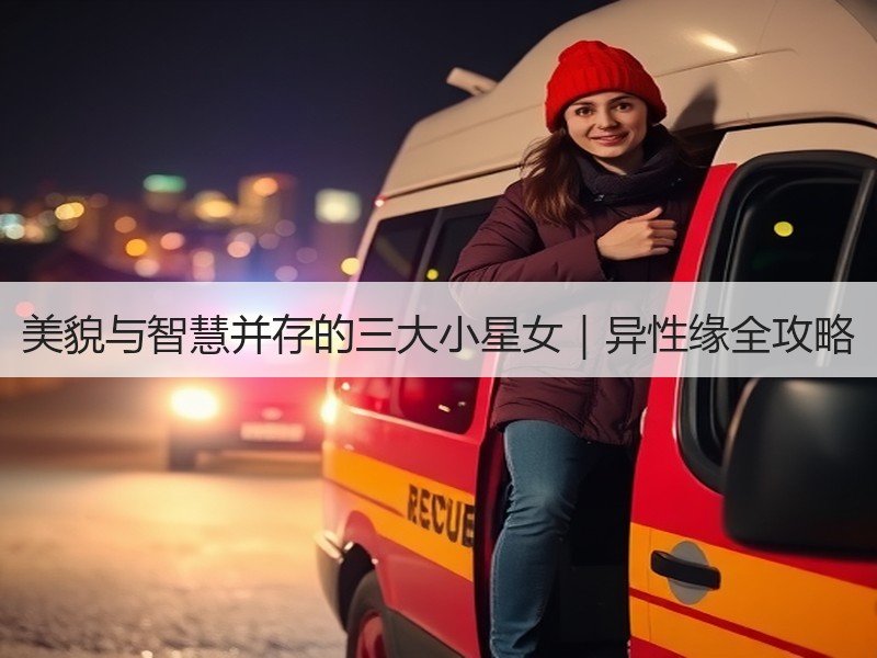 美貌与智慧并存的三大小星女｜异性缘全攻略