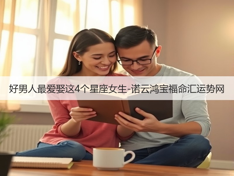 好男人最爱娶这4个星座女生-诺云鸿宝福命汇运势网