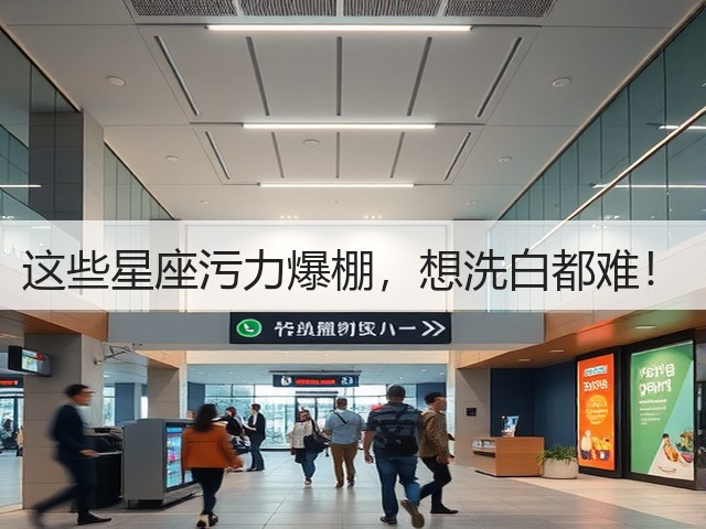 这些星座污力爆棚,想洗白都难!(图2) 这些星座污力爆棚,想洗白都难!(图2)