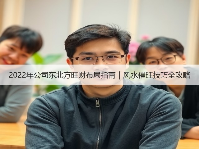 2022年公司东北方旺财布局指南｜风水催旺技巧全攻略(图1)