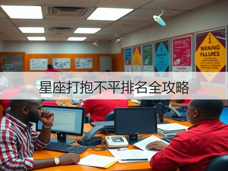 星座打抱不平排名全攻略
