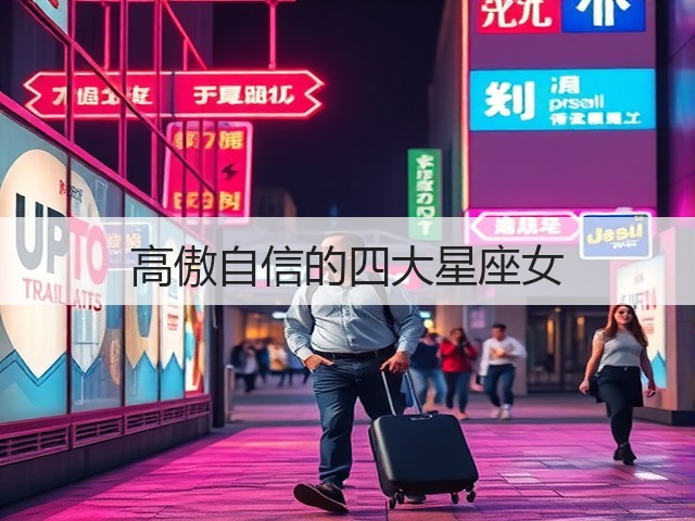 高傲自信的四大星座女(图3)