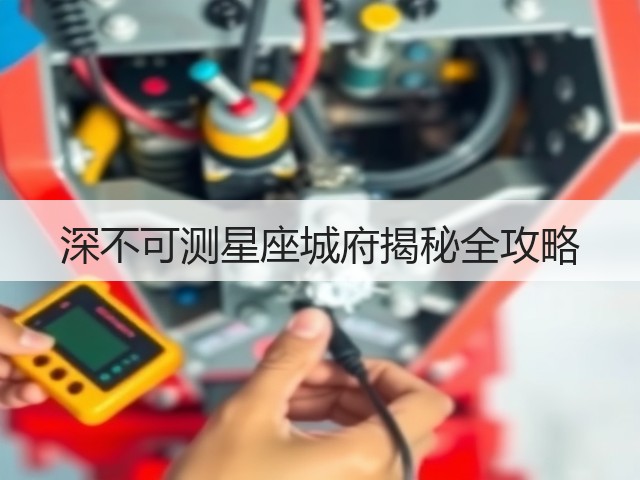 深不可测星座城府揭秘全攻略(图2)