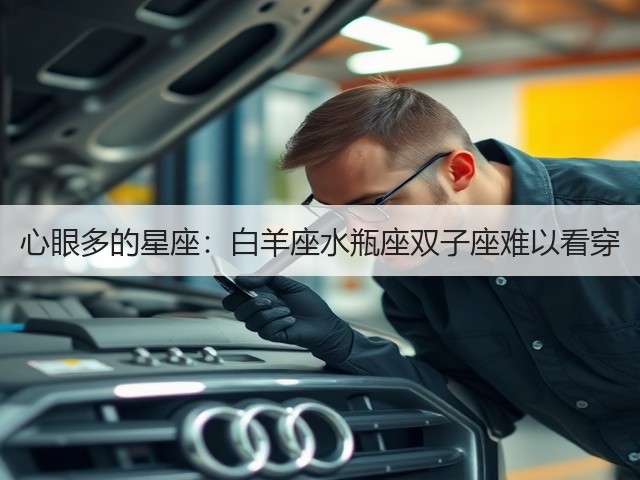 心眼多的星座:白羊座水瓶座双子座难以看穿(图1) 心眼多的星座:白羊座水瓶座双子座难以看穿(图1)