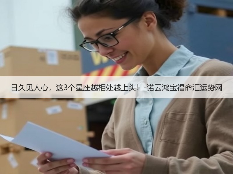 日久见人心，这3个星座越相处越上头！-诺云鸿宝福命汇运势网