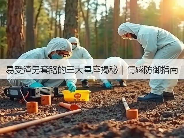 易受渣男套路的三大星座揭秘|情感防御指南(图2) 易受渣男套路的三大星座揭秘|情感防御指南(图2)