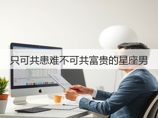 只可共患难不可共富贵的星座男(图2) 只可共患难不可共富贵的星座男(图2)