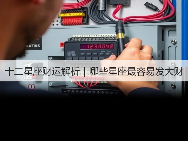 十二星座财运解析｜哪些星座最容易发大财(图1)