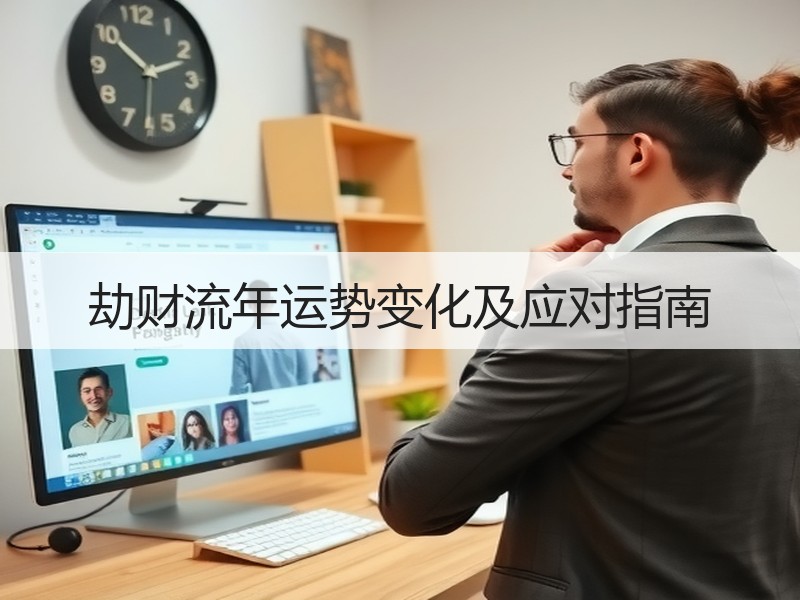 劫财流年运势变化及应对指南