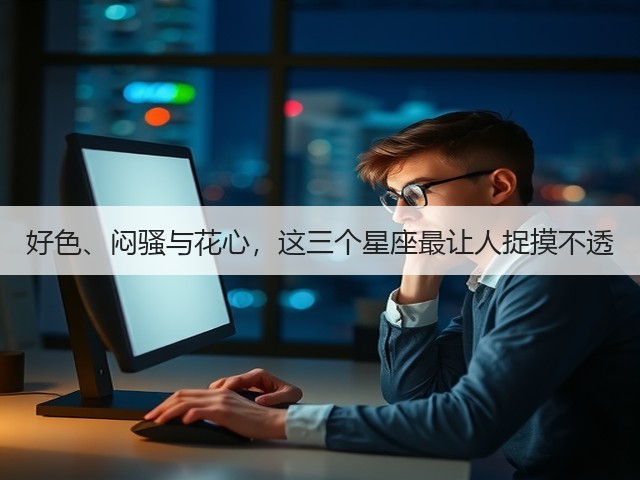 好色、闷骚与花心,这三个星座最让人捉摸不透(图1) 好色、闷骚与花心,这三个星座最让人捉摸不透(图1)