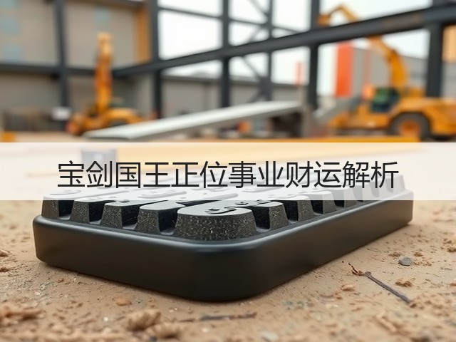 宝剑国王正位事业财运解析(图1)
