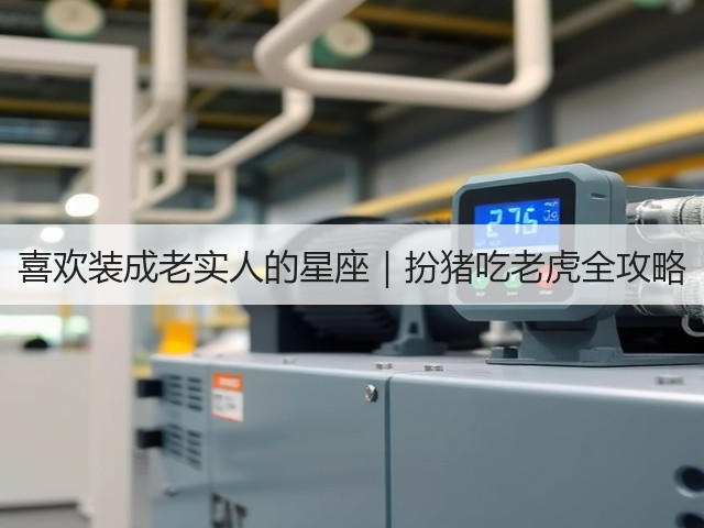 喜欢装成老实人的星座|扮猪吃老虎全攻略(图2) 喜欢装成老实人的星座|扮猪吃老虎全攻略(图2)