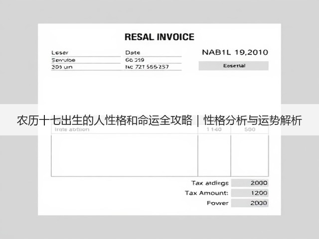 农历十七出生的人性格和命运全攻略|性格分析与运势解析(图1) 农历十七出生的人性格和命运全攻略|性格分析与运势解析(图1)