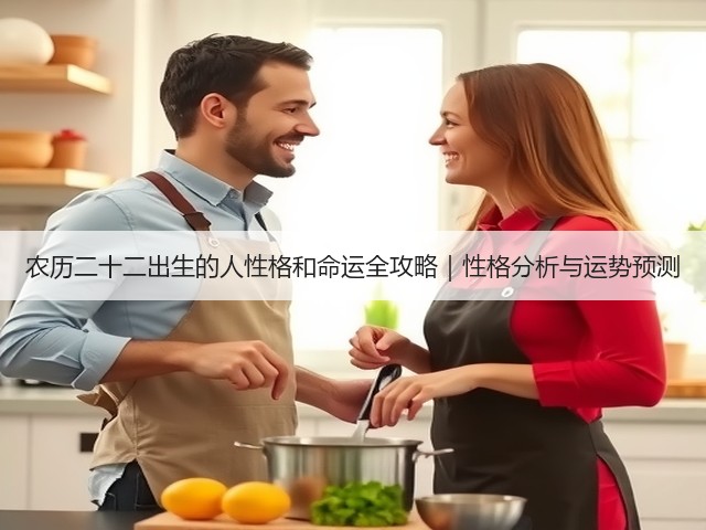 农历二十二出生的人性格和命运全攻略｜性格分析与运势预测(图1)