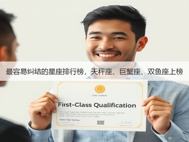 最容易纠结的星座排行榜，天秤座、巨蟹座、双鱼座上榜(图2)