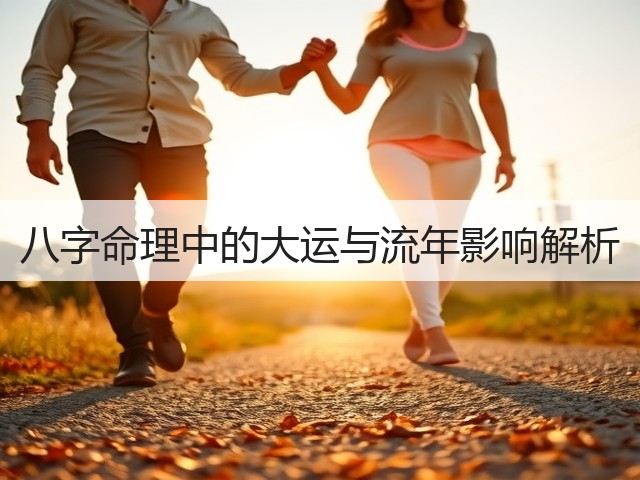 八字命理中的大运与流年影响解析(图3) 八字命理中的大运与流年影响解析(图3)