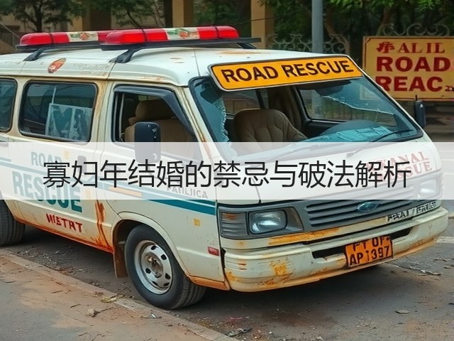 寡妇年结婚的禁忌与破法解析(图1) 寡妇年结婚的禁忌与破法解析(图1)