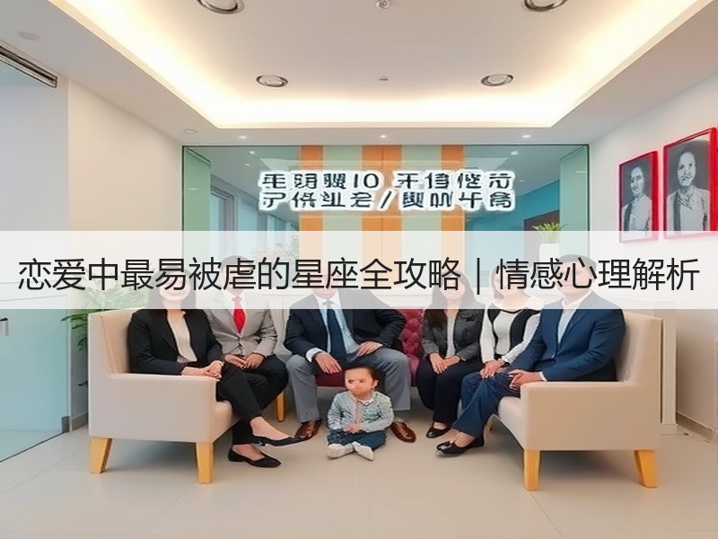 恋爱中最易被虐的星座全攻略｜情感心理解析