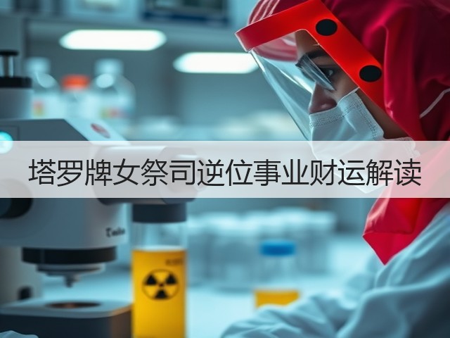 塔罗牌女祭司逆位事业财运解读(图1)