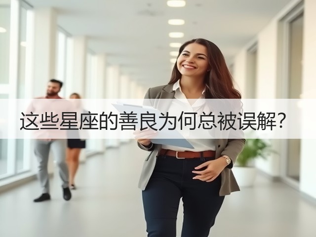 这些星座的善良为何总被误解?(图1) 这些星座的善良为何总被误解?(图1)
