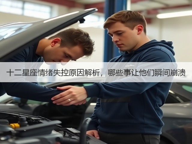 十二星座情绪失控原因解析,哪些事让他们瞬间崩溃(图3) 十二星座情绪失控原因解析,哪些事让他们瞬间崩溃(图3)