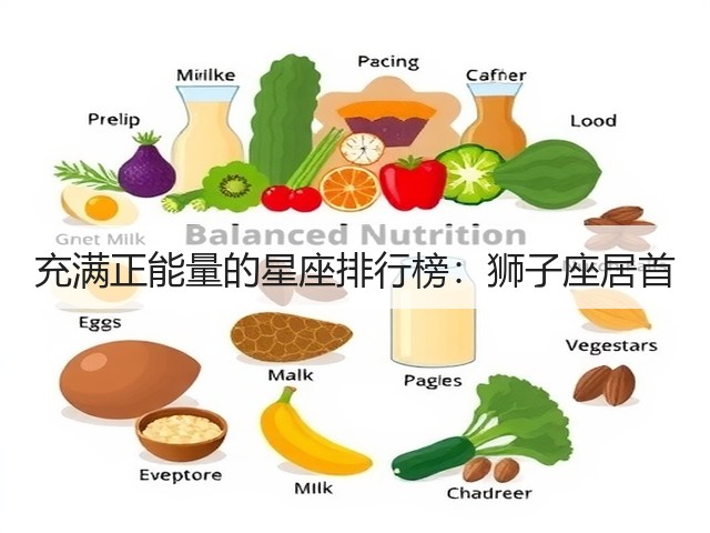 充满正能量的星座排行榜:狮子座居首(图2) 充满正能量的星座排行榜:狮子座居首(图2)