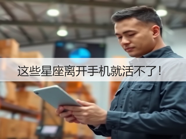 这些星座离开手机就活不了!(图3) 这些星座离开手机就活不了!(图3)