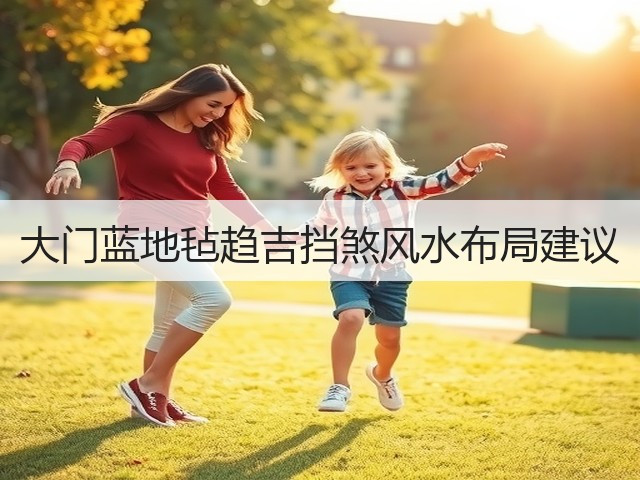 大门蓝地毡趋吉挡煞风水布局建议(图2)