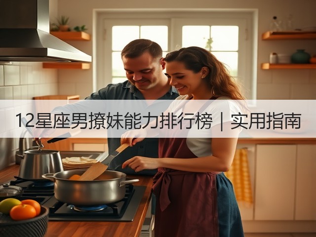 12星座男撩妹能力排行榜|实用指南(图3) 12星座男撩妹能力排行榜|实用指南(图3)