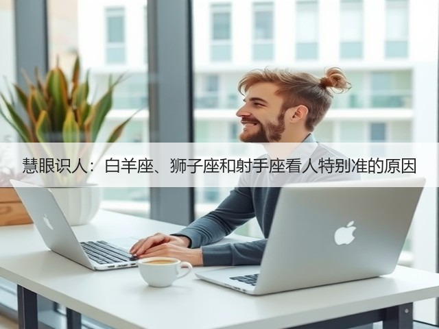 慧眼识人：白羊座、狮子座和射手座看人特别准的原因(图1)