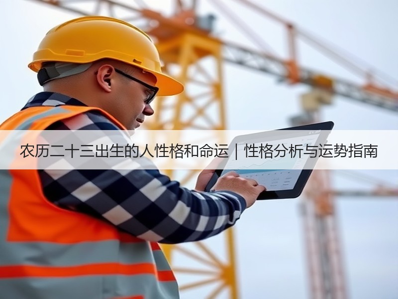 农历二十三出生的人性格和命运｜性格分析与运势指南