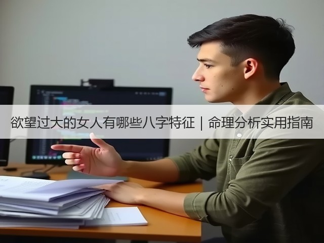 欲望过大的女人有哪些八字特征|命理分析实用指南(图1) 欲望过大的女人有哪些八字特征|命理分析实用指南(图1)