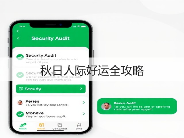 秋日人际好运全攻略(图1) 秋日人际好运全攻略(图1)